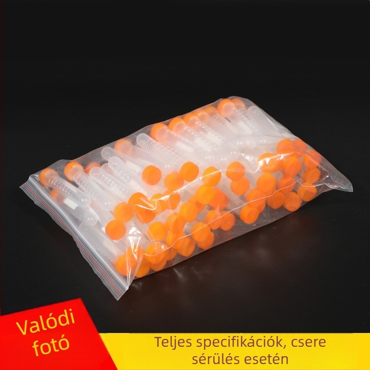Nyomtatott skálával ellátott centrifugáló csövek, csavaros kupakkal záródó centrifugáló csövek, 10 ml, 15 ml, 50 ml
