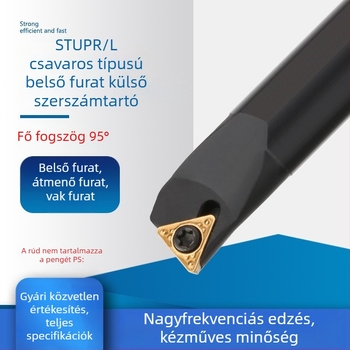 CNC belső lyukfúró szerszám lathe-hez – belső körfúró szár, 95° STUPR09/1103