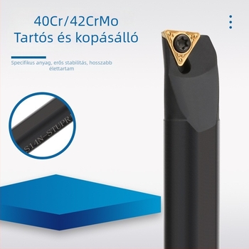 CNC belső lyukfúró szerszám lathe-hez – belső körfúró szár, 95° STUPR09/1103