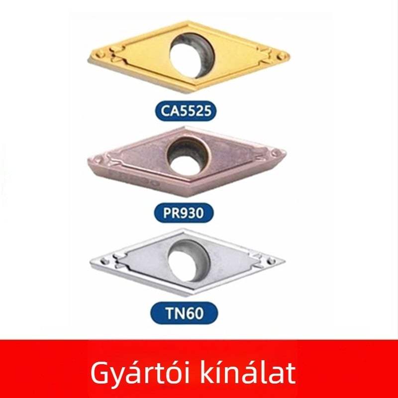 Keményített 35° gyémánt CNC betét VBMT160404 160408-HQ TN60 PR1125 CA5525