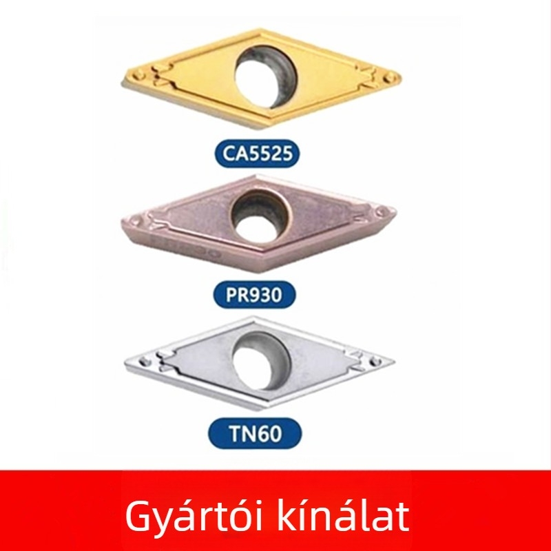 Keményített 35° gyémánt CNC betét VBMT160404 160408-HQ TN60 PR1125 CA5525