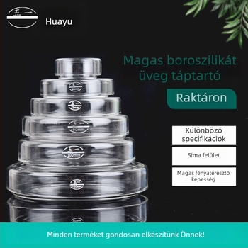 Boroszilikát üveg Petri tál, méretek 35/60/75/90/100/120/150/180/200 mm