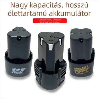 WindTraveler 12V/16.8V lítium akkumulátor vezeték nélküli fúróhoz és pisztolyos fúróhoz – Típus F/B