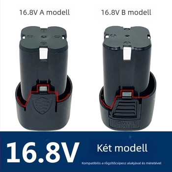 WindTraveler 12V/16.8V lítium akkumulátor vezeték nélküli fúróhoz és pisztolyos fúróhoz – Típus F/B