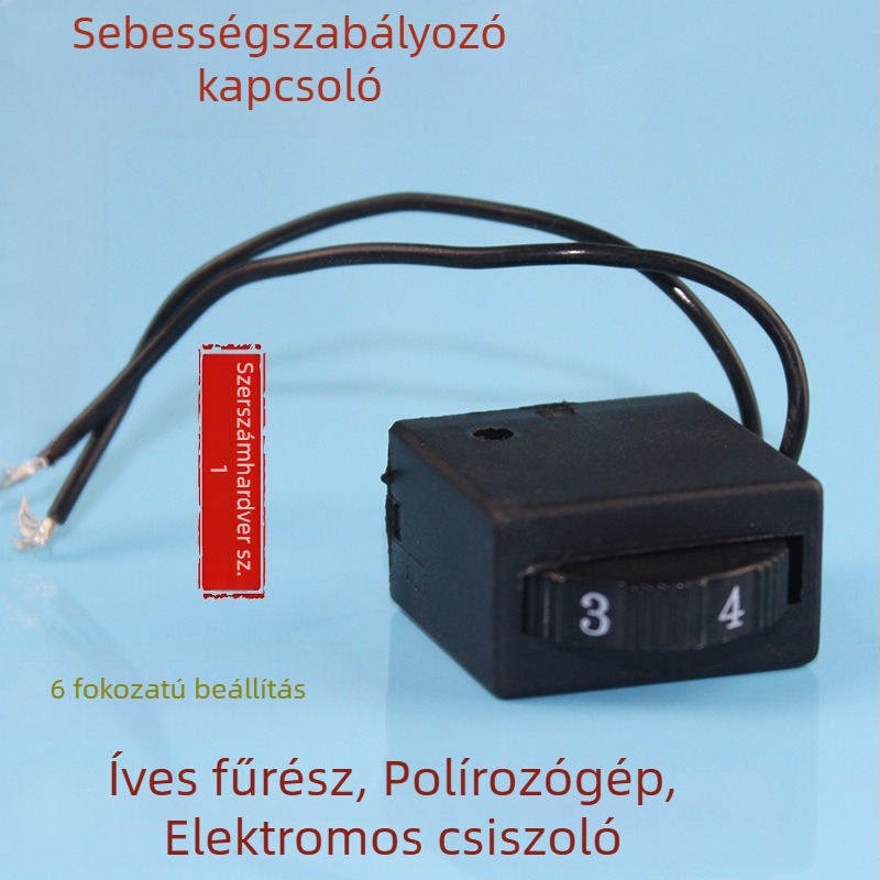 4304 körfűrész és polírozógép, fordulatszabályzóval, tartozékok védőburkolatokkal és elektronikus kapcsolóval