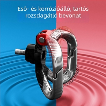 Elülső tároló kampó alumíniumötvözetből – elektromos motorkerékpárhoz, csere kampó és zár alkatrész