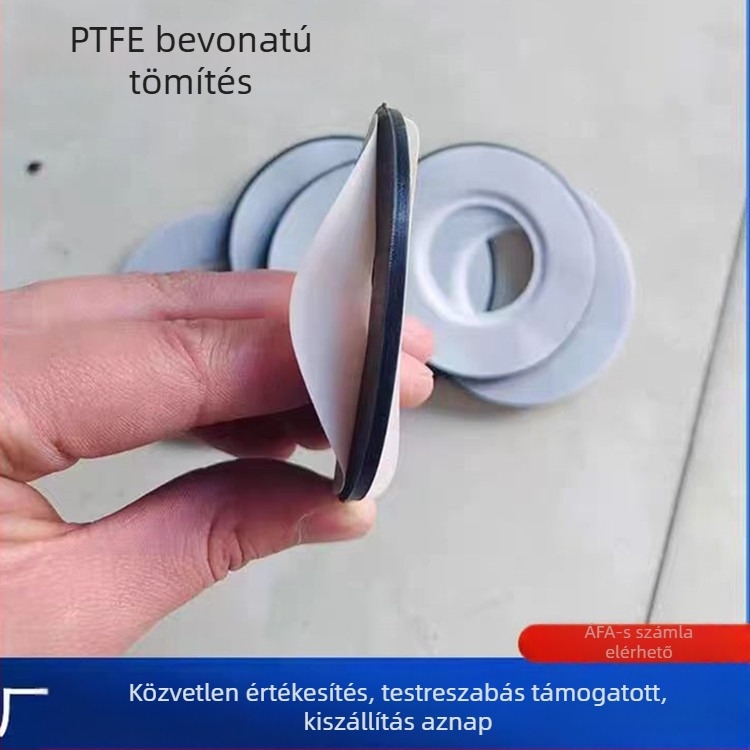 PTFE-bevonatú gumitömítés