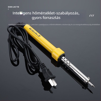 Huibang külső fűtésű forrasztópáka, 60W állandó hőmérséklet, nagy teljesítmény, vékony hegy, otthoni használatra, 30 tiszta réz, 40W