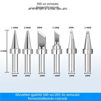500M forrasztóhegy 205H ólommentes, 150W nagyfrekvenciás, formájú patkó és hegyes penge