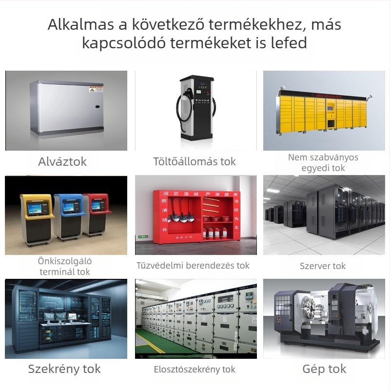 Egyedi, nem szabványos lemezfém burkolatok tápegységekhez, precíz vázak és szekrények