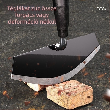 Nagy teherbírású acél gyomirtó eszköz – toló kerti gyomirtó eszköz a kerthez és a talaj tisztítására