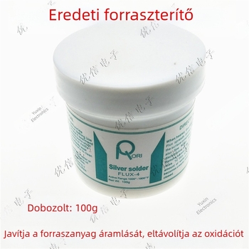Hegesztő flux és hegesztő anyagok, 100 g-os üvegenként, javító tartozékok