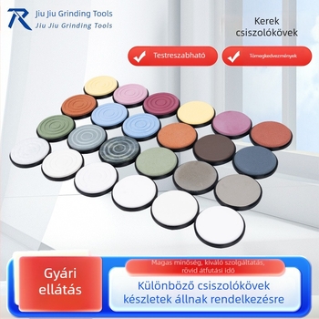 Kerek olajos köszörűkő késekhez