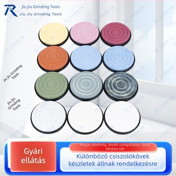 Kerek olajos köszörűkő késekhez