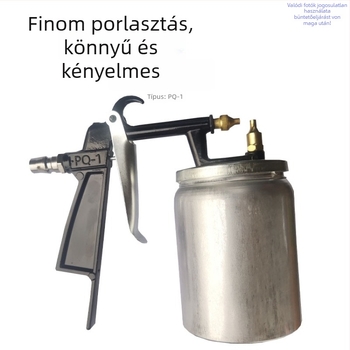 PQ-1 Pneumatikus festékszóró, könnyű, nagy nyomású, otthoni használatra