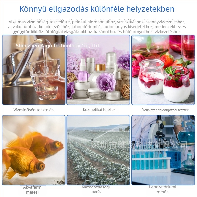 COM100 3 az 1-ben vízminőség mérő EC/TDS/hőmérséklet uszodákhoz
