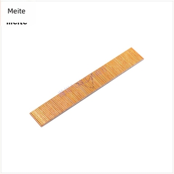 Binchi rézbevonatú szegek, rozsdamentes acél szúnyog-tűk, egyenes sor fej nélküli szegek, méretek 608/610/612/615/618