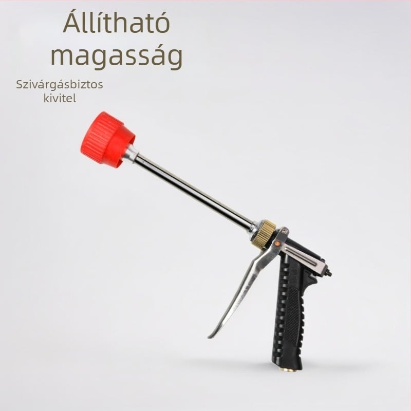 Műanyag fogantyújú permetezőpisztoly gyümölcsfákhoz, motoros elektromos permetező, állítható magas nyomású
