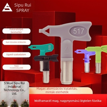 Wolframsztálból készült fúvóka magasnyomású légnélküli festékszóró pisztolyhoz – festékhez, latexhez és gitthez