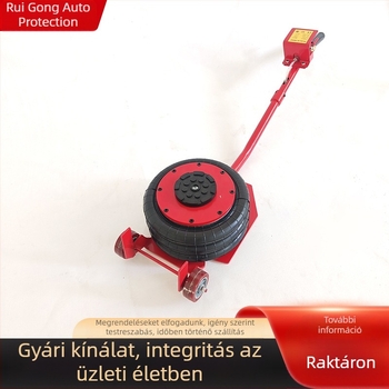 Rövid fogantyúval rendelkező hidraulikus autóemelő légzsákkal