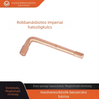 Ouyang robbanásbiztos hüvelykes hatszögű imbuszkulcs berillium-bronzból