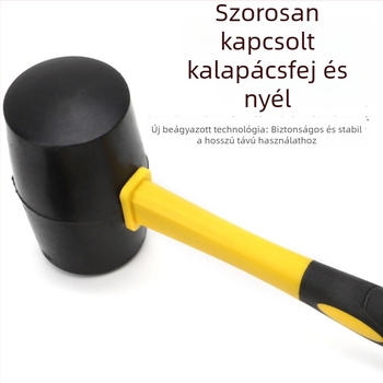 Gumi kalapács csempe felrakásához gumírozott nyéllel