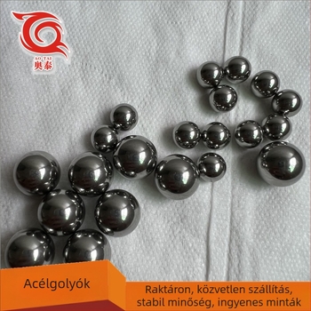Szilárd acélgolyók, karbonacélból, 6 mm és 8 mm, finoman csiszolt és polírozott felület, golyók csapágyakhoz