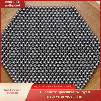 GCr15 csapágyacél golyók golyósmalmokhoz, nagy keménység, polírozott felület, több méret