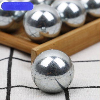 Polírozott tömör szénacél galvanizált acéllabda görgők számára