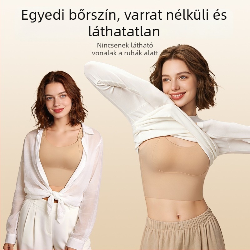 TikTok-stílusú lift-up felső, hátat formázó sportos alakformáló, négy az egyben