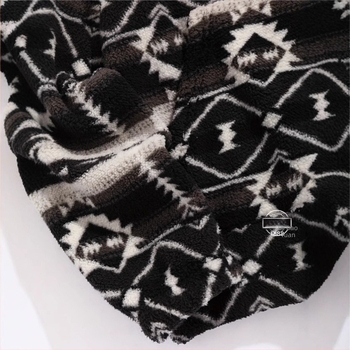 Y2K Fashion Femeii Aztece Etnice Imprimeu Ultra-Fine Fleece Plush Hanorac cu Design Tridimensional Stil Etnic Hanorac