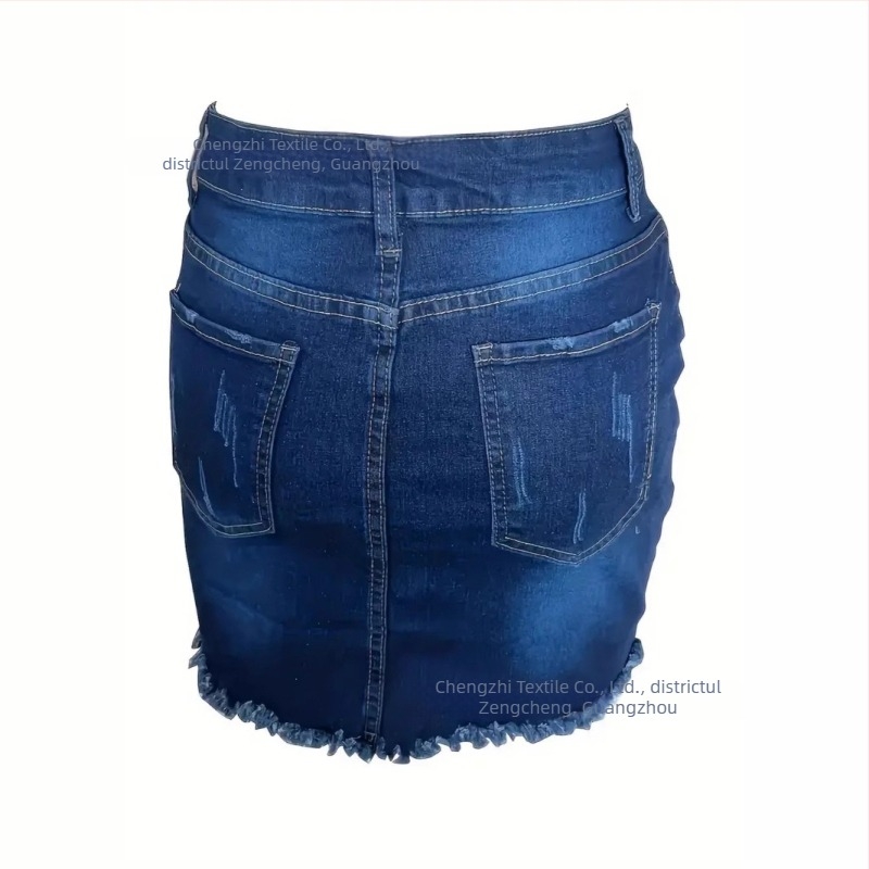 [Cu sinceritate] Fustă din denim pentru femei transfrontalieră, explozii de stații independente de comerț exterior european și american