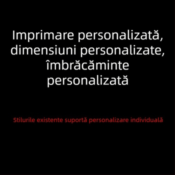 Rochie de damă cu mânecă scurtă, stil California College, cu imprimeu de urs alb și guler rotund, pentru femei, transfrontalieră europeană și americană