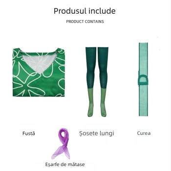 Costum cosplay secundar Mind Secret Force Inside Out2 Lele Hates Halloween