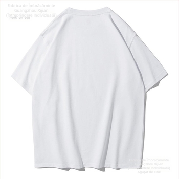 Tricou de bumbac pentru femei, cu imprimeu de graffiti, cu litere de dragoste