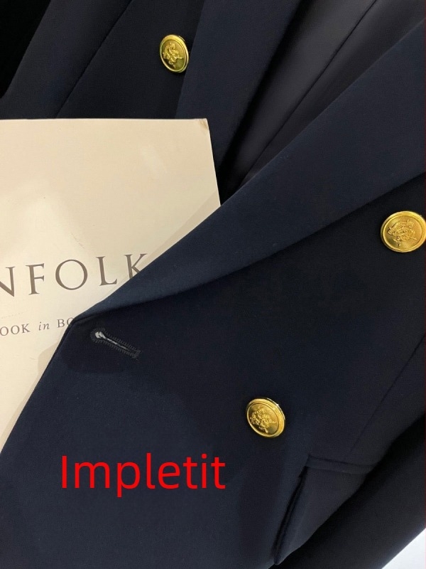 Costum elegant de damă bleumarin, mărime plus, model chubby girl, din bumbac, model elegant [1115]]