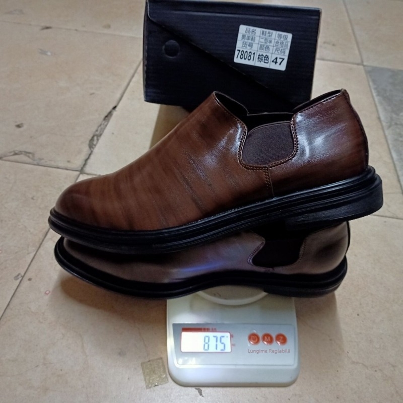 Pantofi bărbătești transfrontalieri, mărimi plus, mocasini noi, la modă, pantofi formali din piele pentru bărbați, model business, mocasini en-gros