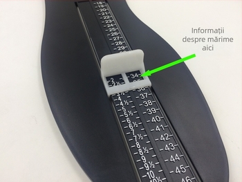 Dimensiune britanică Dimensiune europeană Instrument de măsurare a piciorului Dimensiune britanică Instrument de măsurare a piciorului pentru adulți Instrument de măsurare universal pentru adulți și copii