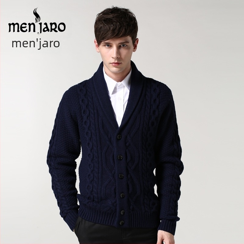 Pulovere noi pentru bărbați, toamnă și iarnă, cardigane pentru bărbați, pulovere casual transfrontaliere