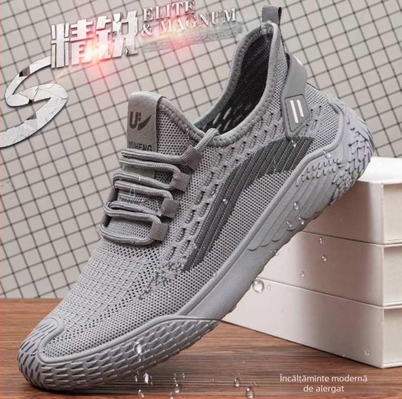 Pantofi sport pentru bărbați, cu pedale noi, cu fund subțire și moale, respirabil, din plasă, pantofi Torre, pantofi sport casual, pantofi de alergare, o generație de păr
