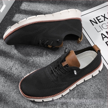 Pantofi sport confortabili pentru bărbați, din plasă respirabilă, 2024, vară nouă, casual, Temu, stil fierbinte, mărime mare, en-gros