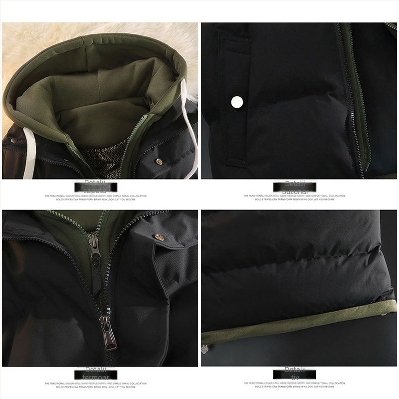 Vestă de bumbac caldă pentru bărbați, toamnă și iarnă, pentru juniori și seniori, pentru elevi de liceu, haină falsă din două piese, îngroșată, fără mâneci, din bumbac, haine