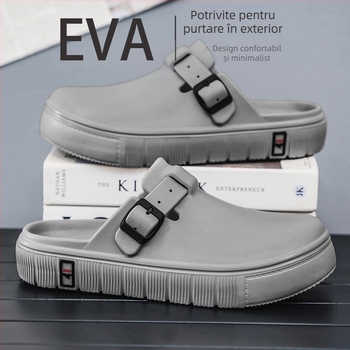 Papuci Baotou pentru bărbați, vară, îmbrăcăminte exterioară, deodorant antiderapant, respirabil, casual, Bircan, pantofi de plajă, sport la modă