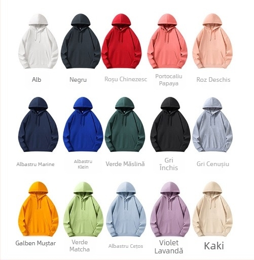 Hanorac cu imprimeu casual pentru bărbați, model 1989, cu buzunar tip cangur și șnur larg