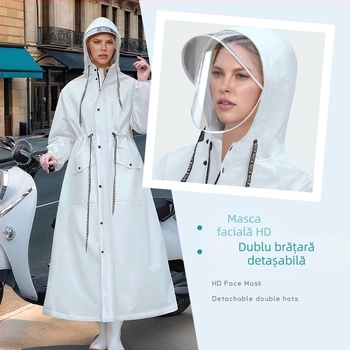 Transport gratuit pentru bicicletă electrică pentru adulți, mare, singură, lungă, impermeabilă pentru tot corpul, neutilizabilă, transfrontalieră