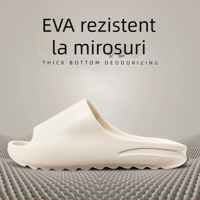 2025 Papuci de cocos noi pentru bărbați, produse autentice, cu fund gros, senzație de bălegar, 2025 Sandale sport noi din Eva, pentru exterior