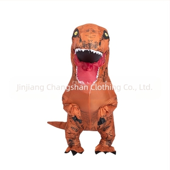 Halloween T-Rex realist amuzant dinozaur gonflabil haine festive petrecere amuzant spectacol dinozaur haine rochie