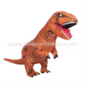 Halloween T-Rex realist amuzant dinozaur gonflabil haine festive petrecere amuzant spectacol dinozaur haine rochie
