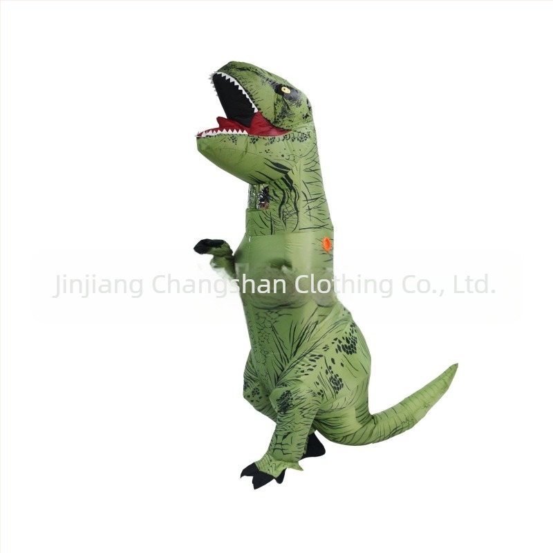 Halloween T-Rex realist amuzant dinozaur gonflabil haine festive petrecere amuzant spectacol dinozaur haine rochie