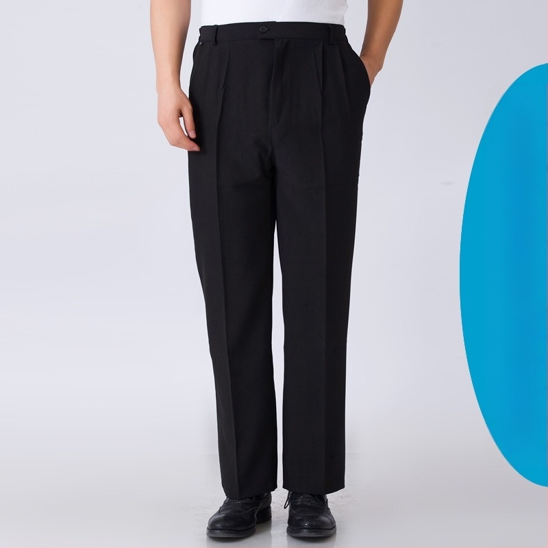 Salopetă de hotel pentru însoțitor de cameră, pantaloni drepți cu talie elastică, pantaloni de curățenie, pantaloni de catering pentru femei